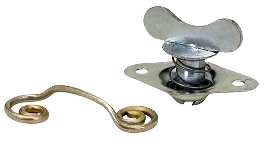 MOROSO Steel Butterfly Self-Ejecting Fastener, 5/16" x .500", Medium Body, G Dzus Fasteners MO71510 Autofit