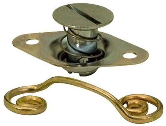 MOROSO Steel Flush Head Self-Ejecting Fastener, 5/16" x .500", Medium Body, Dzus Fasteners MO71500 Autofit