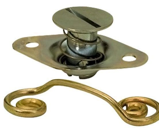 MOROSO Steel Flush Head Self-Ejecting Fastener, 5/16" x .650", Long Body, Gr Dzus Fasteners MO71530 Autofit