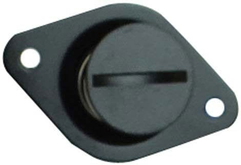MOROSO Steel Large Head Self-Ejecting Fastener, 7/16" x .550", Black Finish Dzus Fasteners MO71377 Autofit