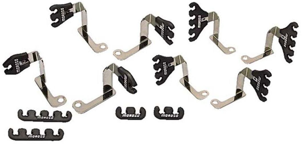 MOROSO Suit BB Chev Spark Plug Lead Separators, 7-9mm, Black MO72178 Autofit