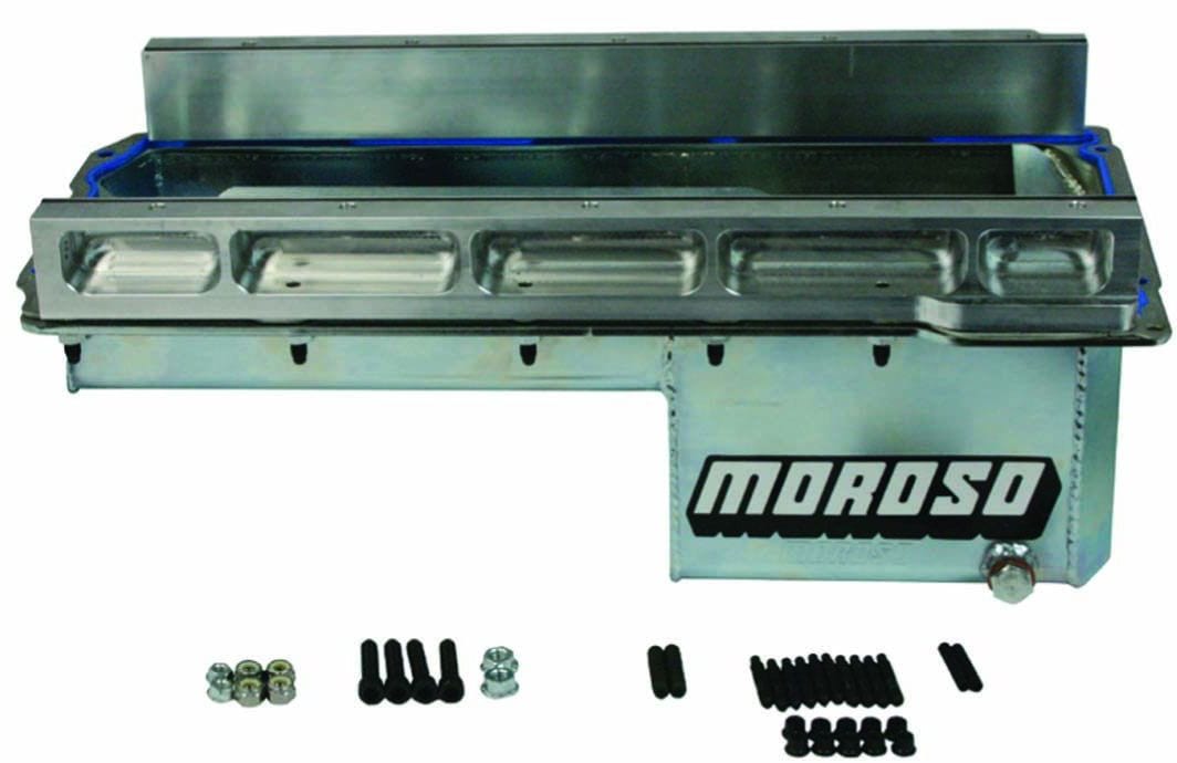 MOROSO Suit Dart LS Next Block, 7 Quart (6.6 Liters) Wet Sump Oil Pan 6" Deep MO20144 Autofit