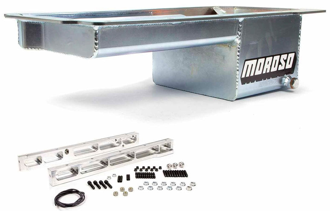 MOROSO Suit Dart LS Next Block, 7 Quart (6.6 Liters) Wet Sump Oil Pan 6" Deep MO20144 Autofit