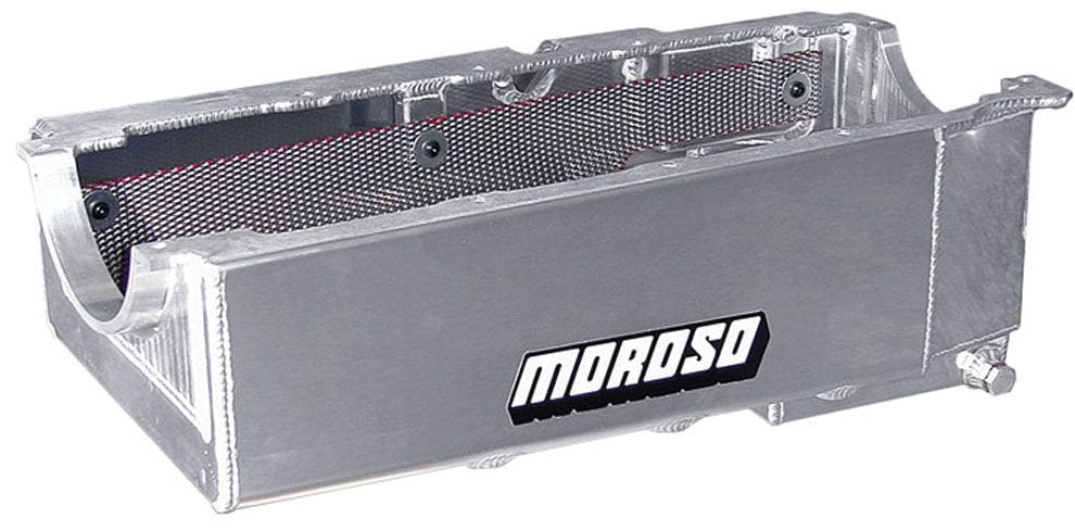 MOROSO Suit GM Mark IV style (except Gen V and Gen VI) Wet Sump Oil Pan, 8" Deep for use with Internal Pickup MO21600 Autofit