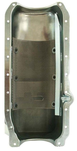 MOROSO Suit SB Chev 1980-85, R/H Dipstick, 2-Piece Main & Dart SHP Block Oil Pan, Steel, 8-1/4" Deep, 6.6L MO20201 Autofit