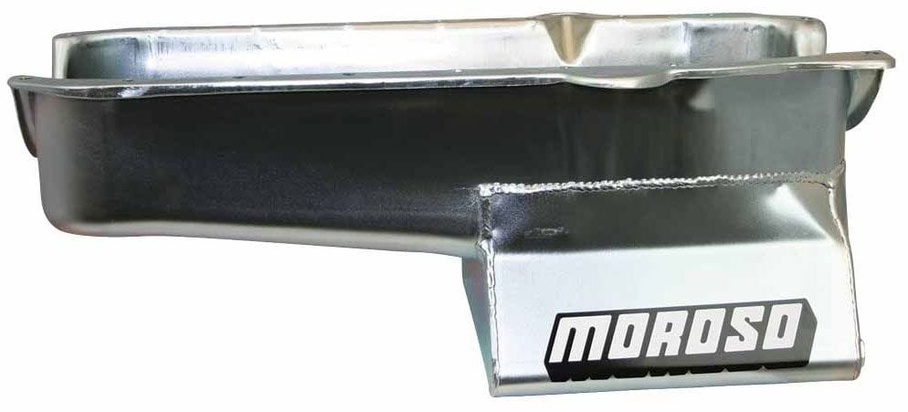 MOROSO Suit SB Chev 1986-On, R/H Dipstick, 1-Piece Main Oil Pan, Steel, 8-1/4" Deep, 6.6L MO20205 Autofit