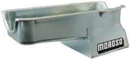 Moroso Suit SB Chev Pre 1980, L/H Dipstick, 2-Piece Main Oil Pan, Steel, 8-1/4" Deep, 6.6L MO20190 Autofit