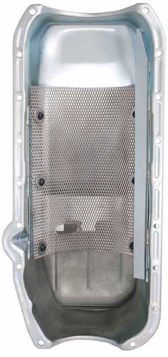 MOROSO Suit SB Chev Pre 1980, L/H Dipstick, 2-Piece Main Oil Pan, Steel, 8-1/4" Deep, 6.6L MO20191 Autofit