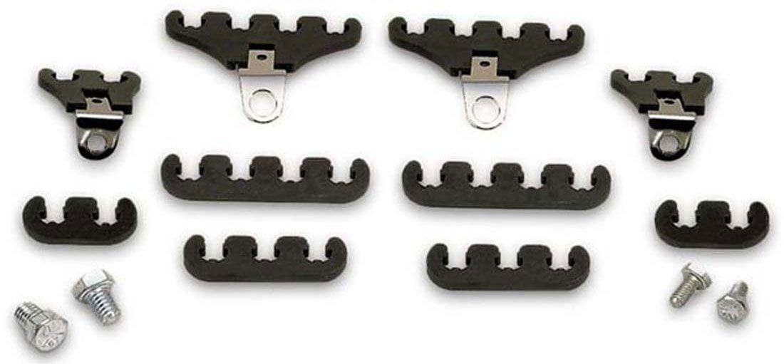 MOROSO Suit SB Chev Under Header Spark Plug Lead Separators, 7-9mm, Black MO72195 Autofit