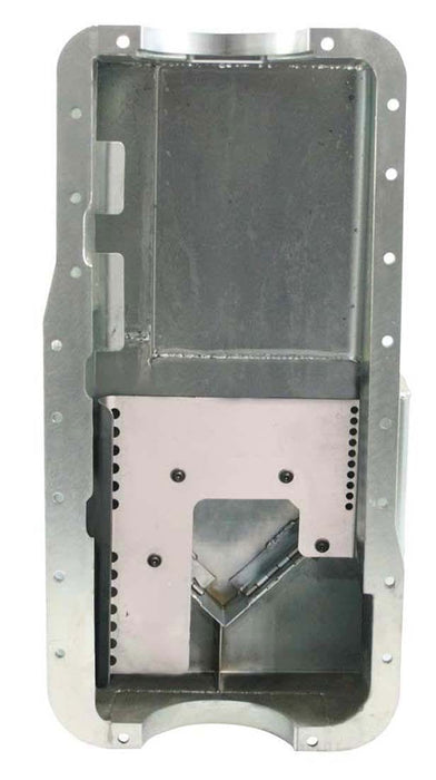 MOROSO Suit SB Ford 351W With 4-Bolt Block F & R Caps, Dart & Ford Racing Bl Wet Sump Oil Pan, Steel, 8" Deep, 6.6L MO20536 Autofit