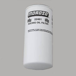 MOROSO Suits Chevy, 13/16"-16 UNF thread, extra long design (8" high) Racing Oil Filter Burst Strength: 350 psi(max) MO22461 Autofit
