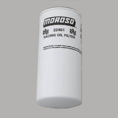 MOROSO Suits Chevy, 13/16"-16 UNF thread, extra long design (8" high) Racing Oil Filter Burst Strength: 350 psi(max) MO22461 Autofit