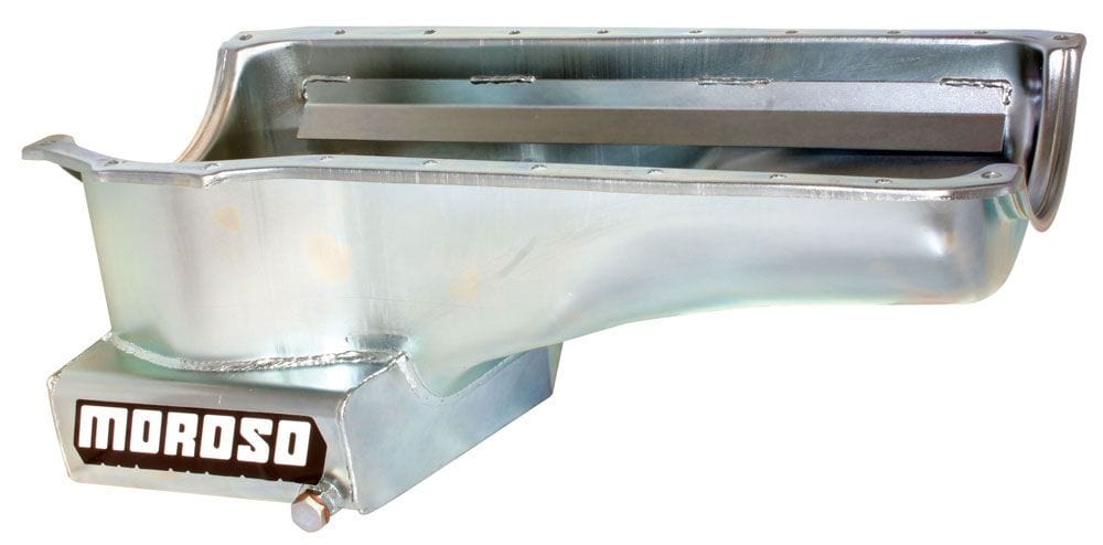 MOROSO Suits Ford 302/351C front sump production chassis (except Mustang II) Wet Sump Oil Pan, 8" Deep MO20558 Autofit