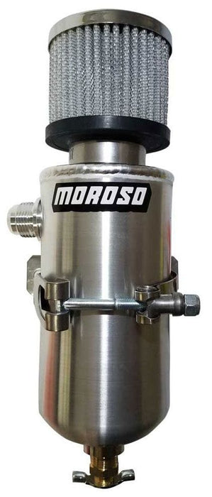 MOROSO With -10AN Male Fitting, Filter & Mounting Bracket Aluminium Breather Tank MO85459 Autofit