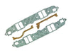 Mr Gasket Suit Chrysler 340-360 1968-89 Mr Gasket Performance Intake Gasket Stock Port 1.17"W x 2.27"H, 1/16" thick MG30 Autofit