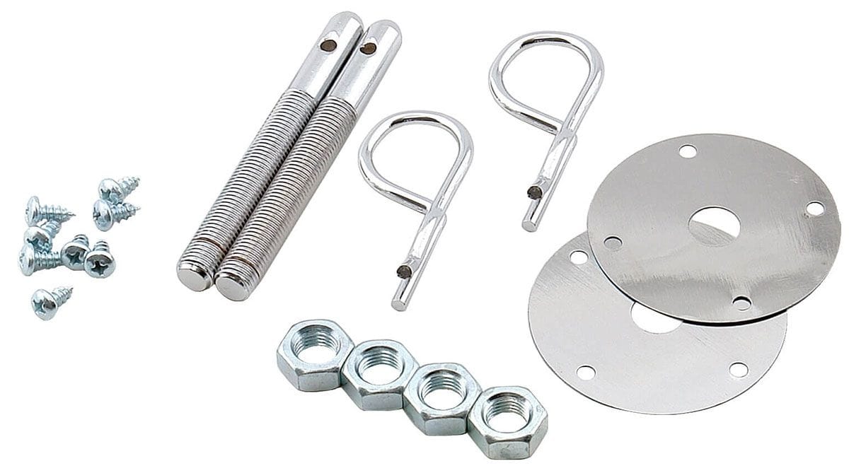 MRG Mr Gasket Bonnet and Boot Pinning Kit - 7/16"-20 thread - safety pins. MG1016 Autofit