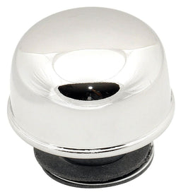 MRG Mr Gasket Chrome Plated Twist-On Breather 2-3/8" Dia. x 1-3/4" without logo MG20 Autofit