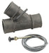 MRG Suit 2" OD Exhaust Pipes Mr Gasket Exhaust Cut-Out with Cable MG5424 Autofit