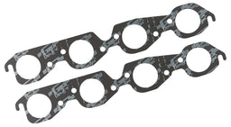 MRG Suit Big Block Chevy 1965-90 Mr Gasket Ultra-Seal Exhaust Gasket Round Port 2.15" Dia MG5912 Autofit