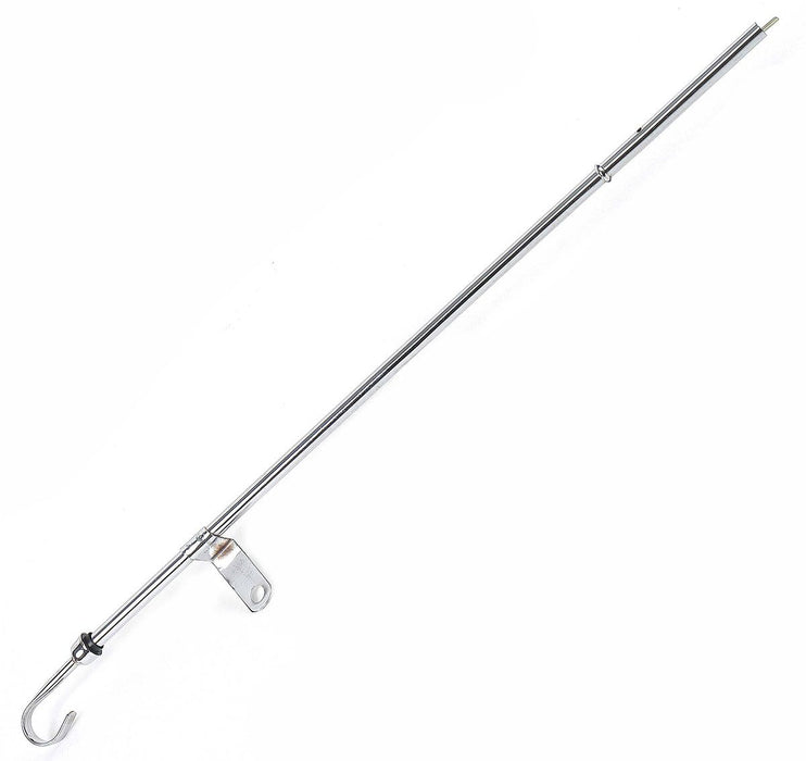 MRG Suit Big Block Chevy Mr Gasket Chrome Plated Oil Dipstick - Pan Mount MG6236 Autofit