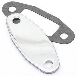 MRG Suit Ford 351-400C Mr Gasket Chrome Fuel Pump Block Off Plate MG1517 Autofit