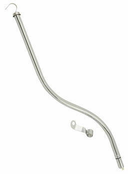 MRG Suit GM TH350. 27" Tube Transmission Dipstick and Tube, Chrome MG9764 Autofit