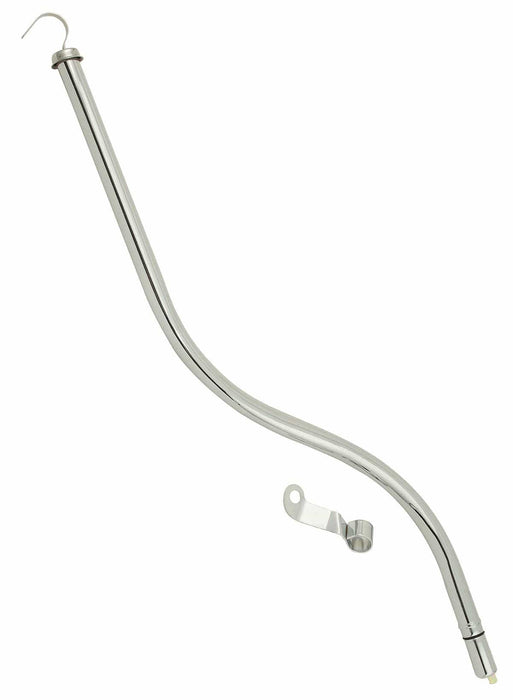 MRG Suit GM TH350. 27" Tube Transmission Dipstick and Tube, Chrome MG9764 Autofit