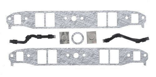 MRG Suit Small Block Chevy 1.25"W x 2.00"H 1955-91 Intake Manifold Gaskets - Standard Port, 1/16" thick MG101B Autofit