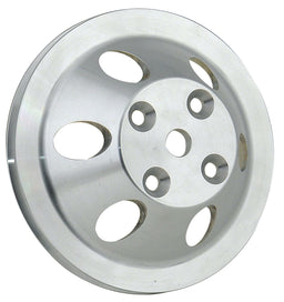 MRG Suit Small Block Chevy with Long Water Pump 1969-85 Mr Gasket Billet Style Aluminium Water Pump Pulley - Single Groove MG5314 Autofit