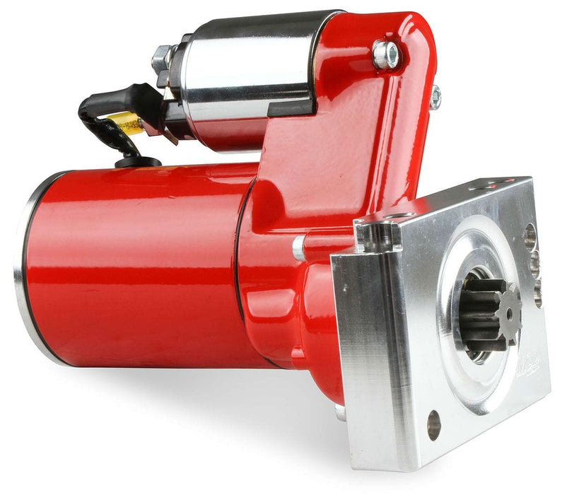 MSD 3hp Mini, Red Powder-coat, Suit Chevy Small/Big Block, Inline Bolt Mo DynaForce Starter Motor MSD5095 Autofit