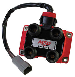 MSD 4 tower high output coil designed exclusively for the MSD Programmabl Ford DIS Coil Pack for Midget Ignition MSD8240 Autofit