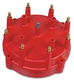 MSD 5" Dia Cap & Rotor Kit, Fits Pro Mag 44, Pro Mag 12 Pro-Cap Cap-A-Dapt Kit - Red MSD7455 Autofit