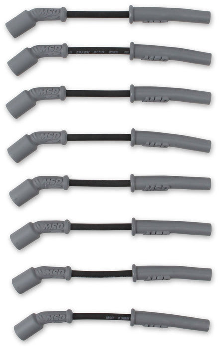 MSD 8.5mm, Black, Holden Commodore V8, LS1 Super Conductor Spark Plug Lead Set MSD32813 Autofit