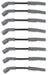 MSD 8.5mm, Black, Holden Commodore V8, LS1 Super Conductor Spark Plug Lead Set MSD32813 Autofit