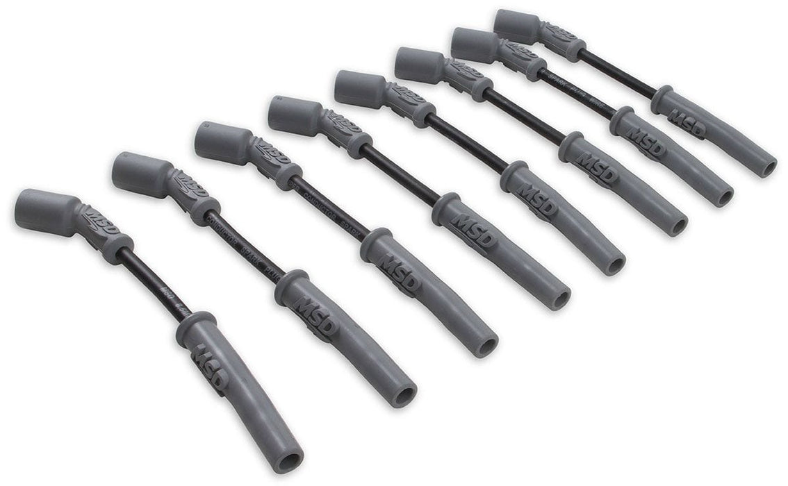 MSD 8.5mm, Black, Holden Commodore V8, LS1 Super Conductor Spark Plug Lead Set MSD32813 Autofit