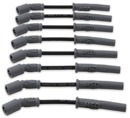 MSD 8.5mm, Black, Holden Commodore V8, LS1 Super Conductor Spark Plug Lead Set MSD32813 Autofit