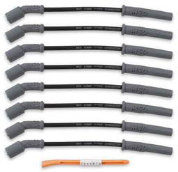 MSD 8.5mm, Black, Holden Commodore V8, LS2 Super Conductor Spark Plug Lead Set MSD32823 Autofit