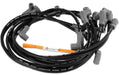 MSD 8.5mm Black, SB Chevy Sprint Car, Tight Fit, 90° Plug & Cap Terminal Super Conductor Spark Plug Lead Set MSD31543 Autofit