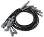 MSD 8.5mm, Black, Suit LS Series Engines With Coil Relocation Super Conductor Spark Plug Lead Set MSD32073 Autofit