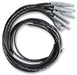 MSD 8.5mm, Black, Universal 8 Cyl Multi-Angle Plug/90° HEI Distributor Ca Super Conductor Spark Plug Lead Set MSD31183 Autofit