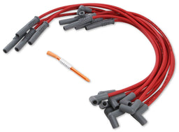MSD 8.5mm, Red, Ford 302W, HEI Distributor Cap Terminal Super Conductor Spark Plug Lead Set MSD31329 Autofit