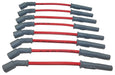 MSD 8.5mm, Red, Holden Commodore V8, LS with tall aftermarket valve cover Super Conductor Spark Plug Lead Set MSD32829 Autofit