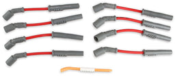 MSD 8.5mm, Red, Holden Commodore V8, LS1 Super Conductor Spark Plug Lead Set MSD32819 Autofit