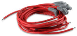 MSD 8.5mm, Red, Universal 8 Cyl 90° Plug/Socket & HEI Distributor Cap Ter Super Conductor Spark Plug Lead Set MSD31239 Autofit
