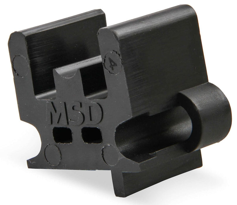 MSD 8.5mm, Red, Universal 8 Cyl Multi-Angle HEI Socket Distributor Cap Te Super Conductor Spark Plug Lead Set MSD31189 Autofit