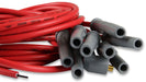 MSD 8.5mm, Red, Universal 8 Cyl Multi-Angle Plug/Socket & HEI Distributor Super Conductor Spark Plug Lead Set MSD31199 Autofit