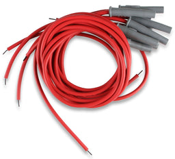 MSD 8.5mm, Red, Universal 8 Cyl Multi-Angle Plug/Socket & HEI Distributor Super Conductor Spark Plug Lead Set MSD31199 Autofit