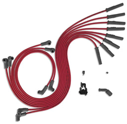 MSD 8.5mm, Red, Universal Chev/Holden GEN 111 LS1, LS2, LS6, LS7 Super Conductor Spark Plug Lead Set MSD32079 Autofit