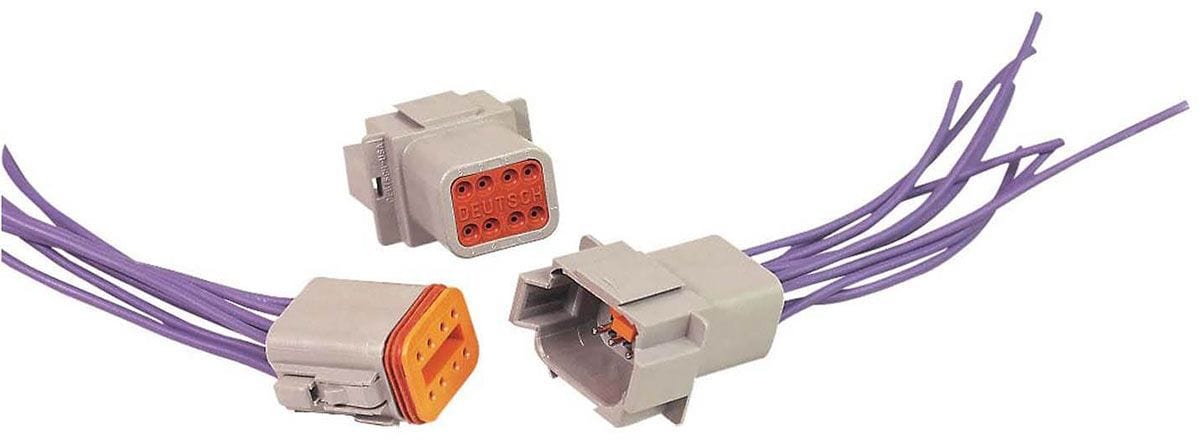 MSD 8 Pin, 16 gauge, Each Deutsch Connectors MSD8185 Autofit