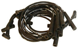 MSD 8mm, Black, Multi-Angle Plug Boots, HEI, BB Chevy, 1988-on Street Fire Ignition Lead Set MSD5569 Autofit